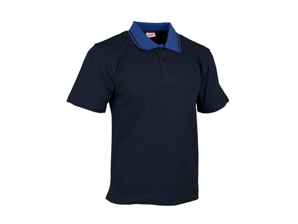 Polo-Shirt Swissline blu scuro/blu royal