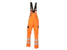 Salopette alta visibilità Safetyline SL EN 20471 arancione/nero