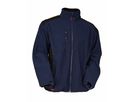 3 in 1 Fleecejacke Swissline marine mit schwarzem Kontrasteinsatz