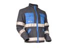 Giacca in pile multifunctione blu