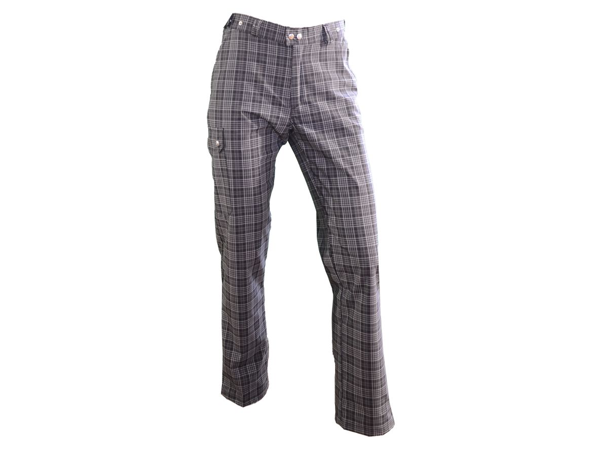 Kochhose TB Gastroline karo schwarz/weiss