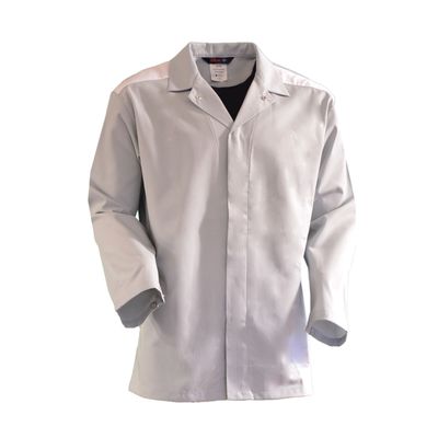 Jacke HACCP hellgrau/weiss
