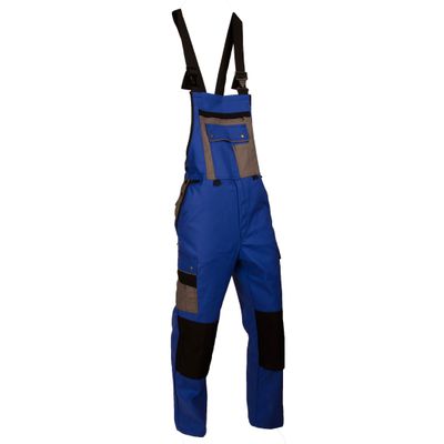 Latzhose Powerline Diamantstretch royalblau